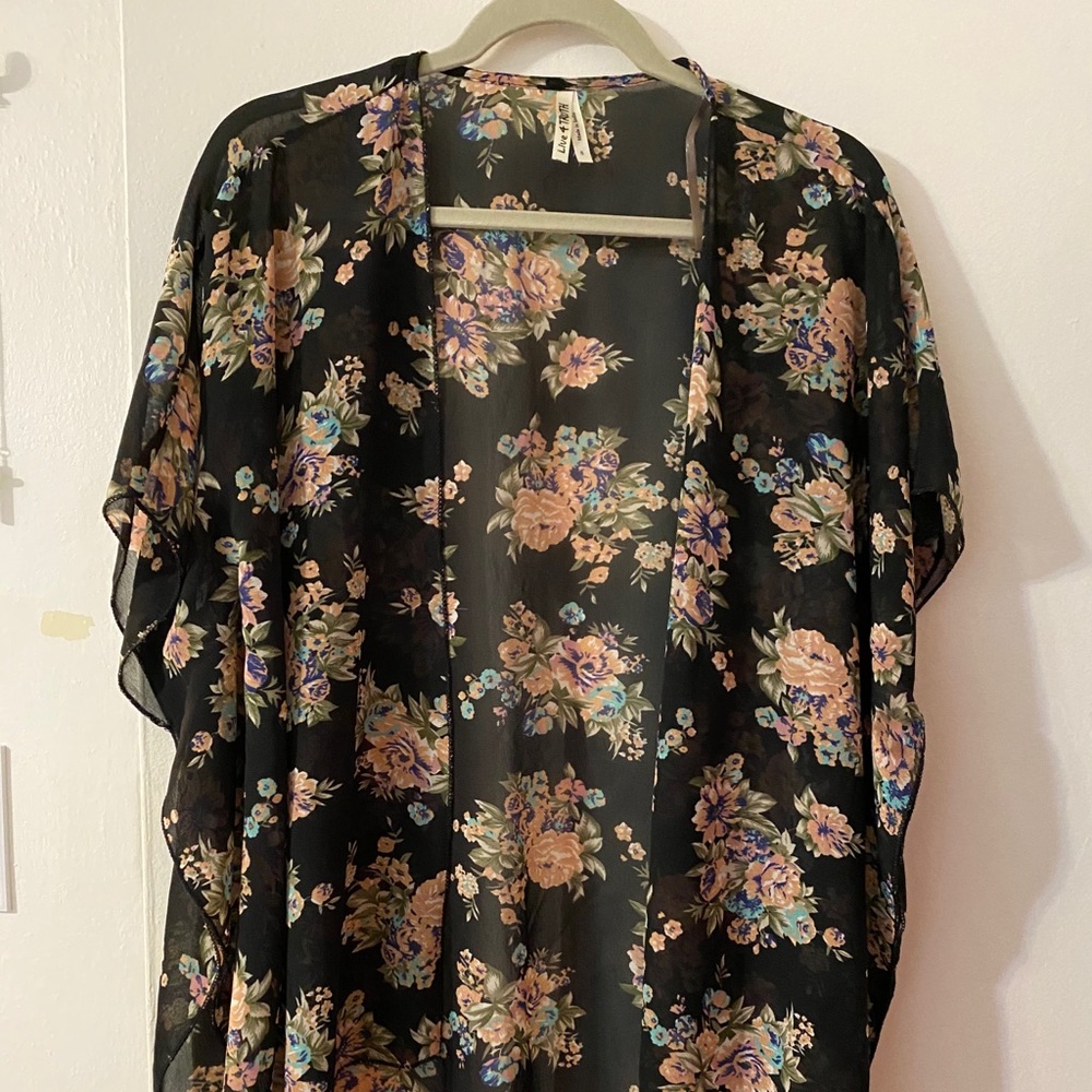 Black Sheer Cover Up